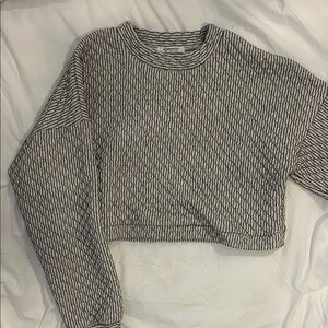 Black and White Sweater